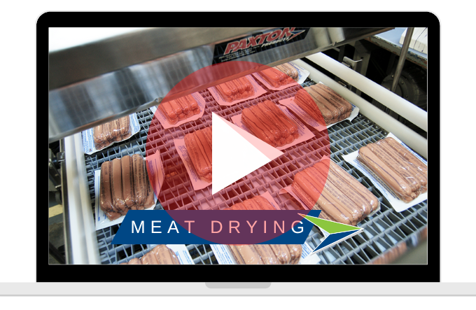 YouTube Video: Paxton Products' Meat Drying Stainless Steel Air Knives 