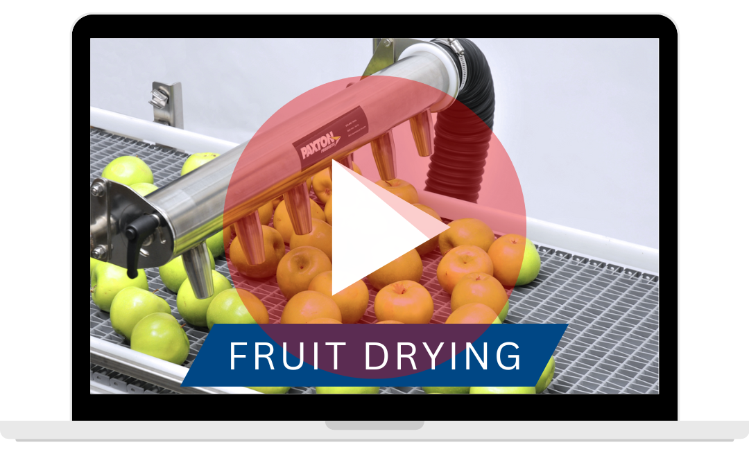 YouTube Video: Paxton Products Fruit Drying Stainless Steel Air Knife 